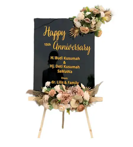 Papan Bunga Akrilik karawang barat